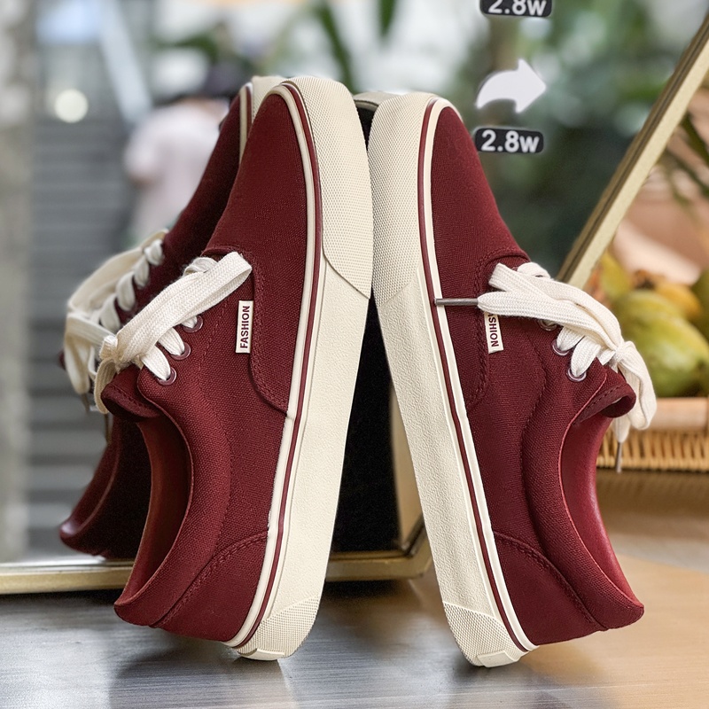 남성 클래식 캔버스 신발 캐주얼 로우탑 스니커즈 통기성 - Vans Shoes Old Skool 리뷰 및 가격