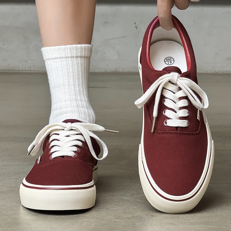 남성 클래식 캔버스 신발 캐주얼 로우탑 스니커즈 통기성 - Vans Shoes Old Skool 리뷰 및 가격